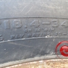 Pair Goodyear 18.4x34 Tires on Rims