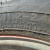 11.2x24 Tires and Rims from Allis Chalmers C