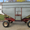 Heider Galvanized Gravity Box w/ Westendorf 12 Ton Wagon