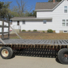 8'x16' Oak Hayrack w/Wagon