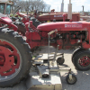 C Farmall Tractor with Woods Mower
